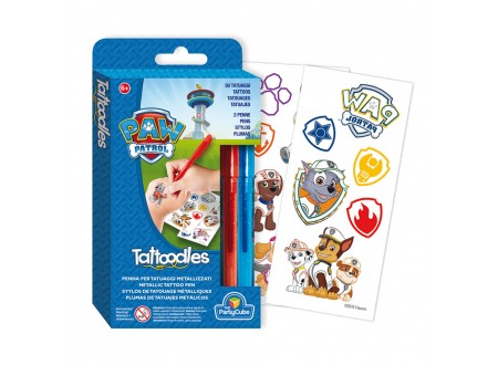 TATTOODLES PAW PATROL - 50 DECORAZIONI