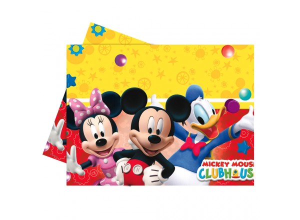 Tovaglia Plastica cm 120x180 Mickey Mouse