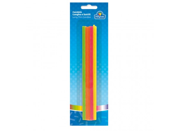 CANDELA STELO NEON - 16,5 CM - 18 PZ