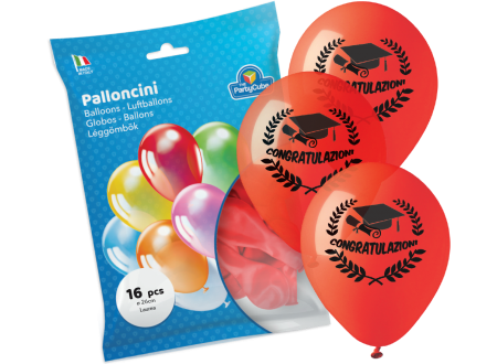 PALLONCINI MEDIUM LAUREA - 16 PZ