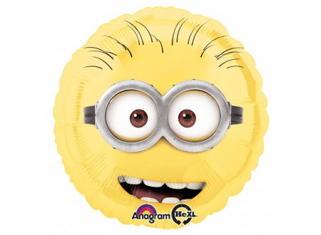 PALL. MINIONS MYLAR TONDO 45 CM