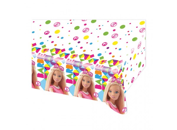 TOVAGLIA BARBIE PLASTICA 120X180 - 1 PZ