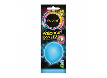 PALL. LED ILLOOMS - AZZURRO - 1 PZ