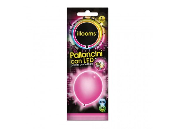 PALL. LED ILLOOMS - ROSA - 1 PZ