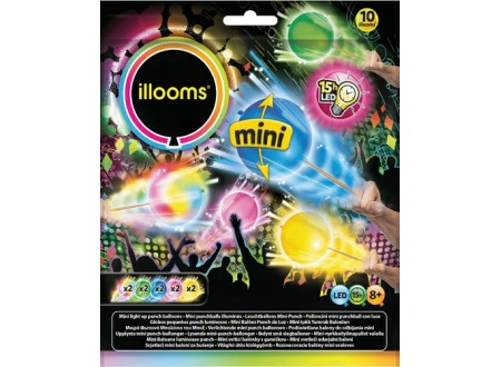 Palloncini Led "Illooms" - MINI PUNCH CF. 10