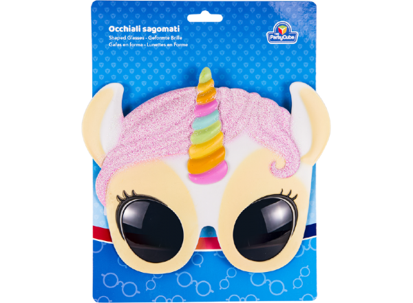 OCCHIALE UNICORNO SAGOMATO - 1 PZ