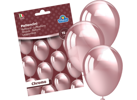 PALLONCINI STANDARD SMALL - CHROMO BORDEAUX - 15 PZ