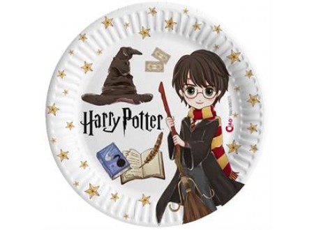 BIO PIATTO HARRY POTTER 18 CM - 8 PZ