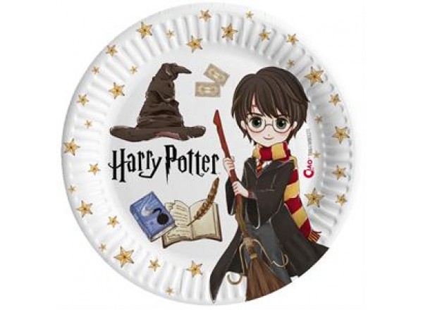 BIO PIATTO HARRY POTTER 18 CM - 8 PZ