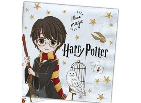 TOVAGLIOLI HARRY POTTER 33x33 CM - 20 PZ