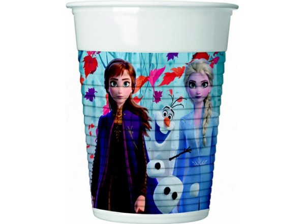 BICCHIERE FROZEN II PLASTICA 200 ML - 8 PZ