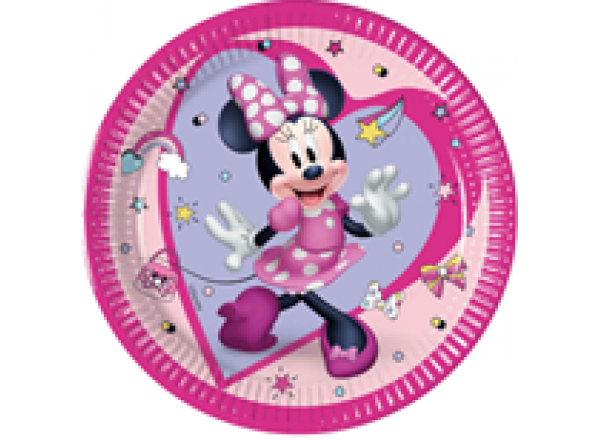 PIATTI MINNIE 20 CM - 8 PZ