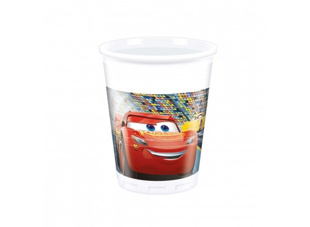 Bicchiere plastica ML 200 Cars 3 - cf. 8