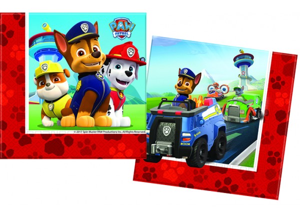 TOVAGLIOLI PAW PATROL 33X33 CM