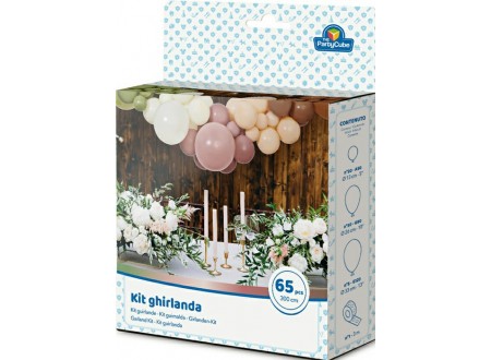 KIT GHIRLANDA NATURA - 65 PZ - 300 CM