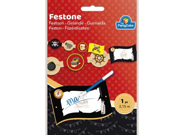 FESTONE PIRATA 215 CM - 1 PZ