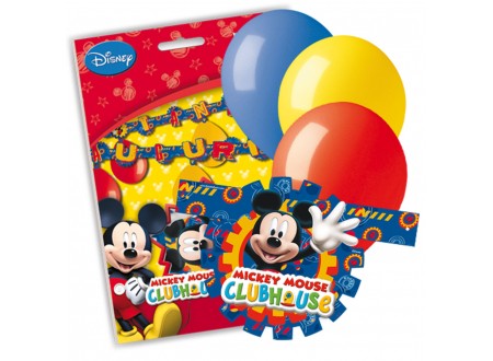 KIT FESTONE MICKEY MOUSE 6+1 PZ - 220 CM