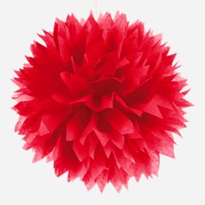 decorazione-carta-batuffolo-rosso