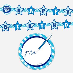 festone-quadretti-azzurri-bimbo