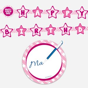 festone-quadretti-rosa-bimba