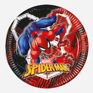piatti-carta-spiderman-20-cm