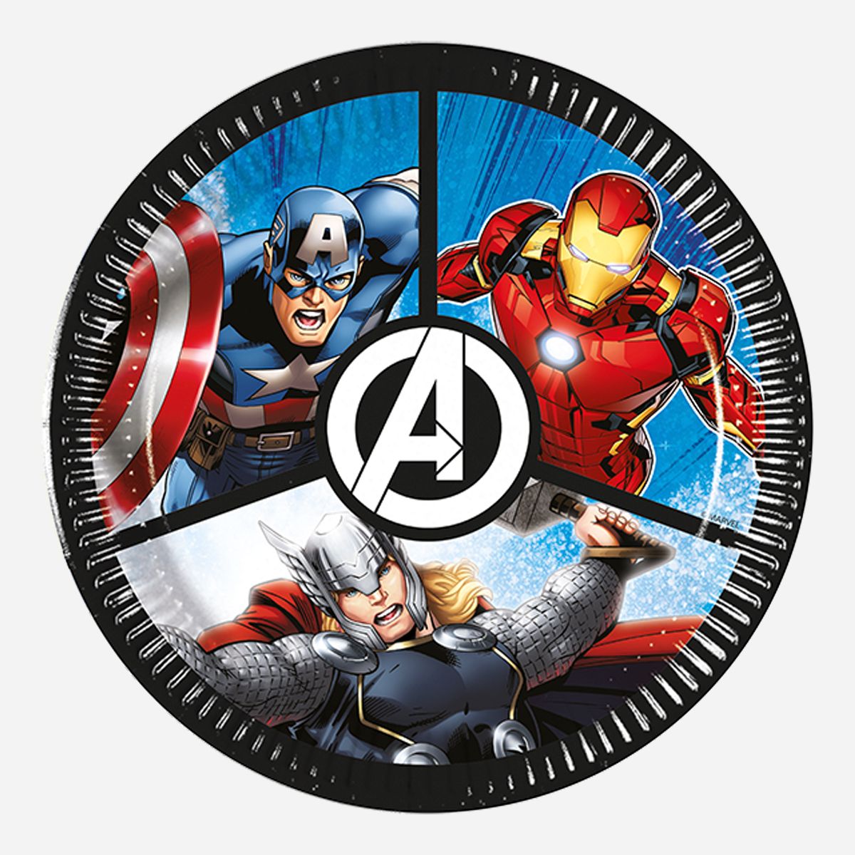 piatti-carta-avengers-20-cm