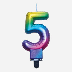 candela-arcobaleno-numero-5