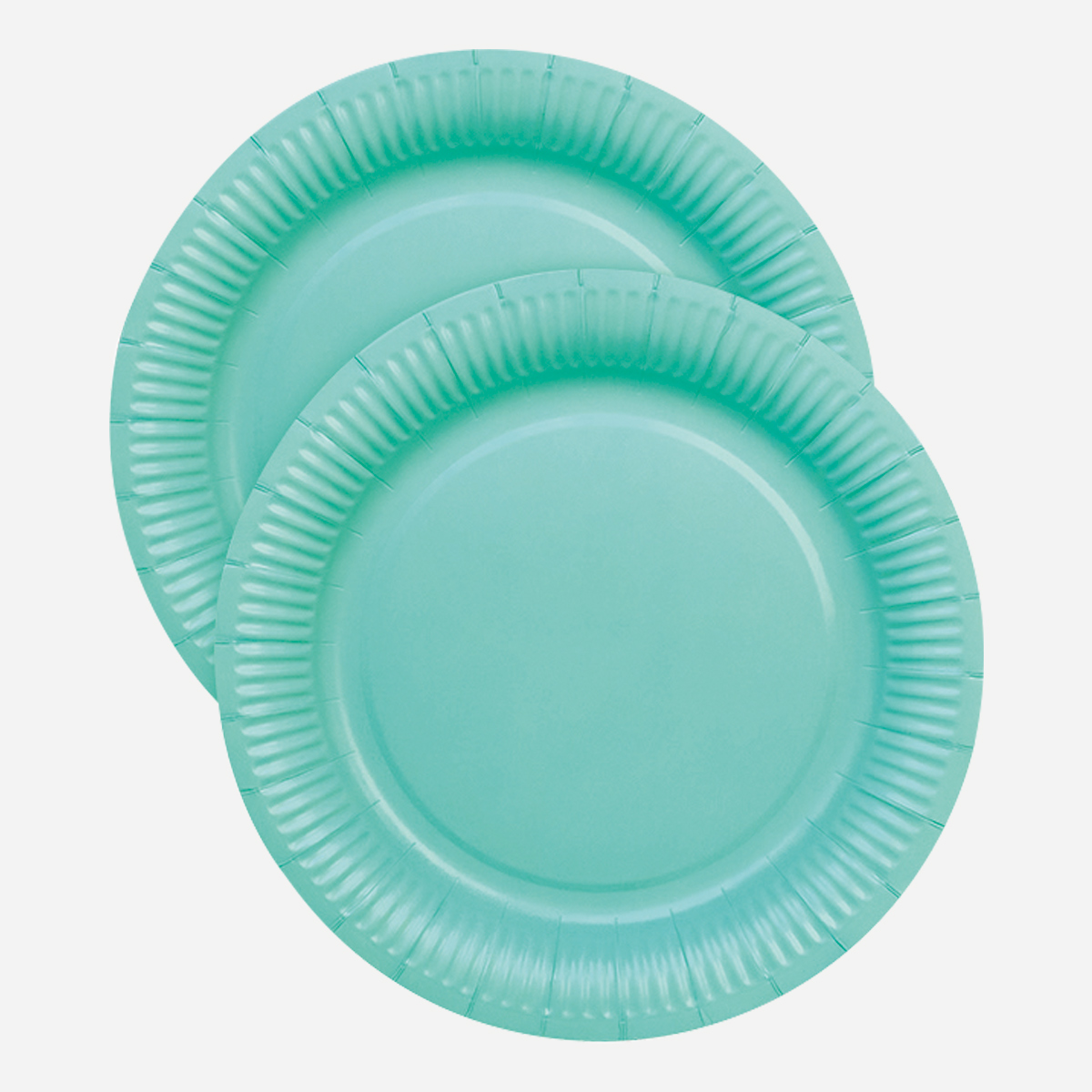 piatti-carta-monocolore-verde-acqua-22-cm