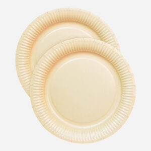 piatti-carta-monocolore-vaniglia-22-cm