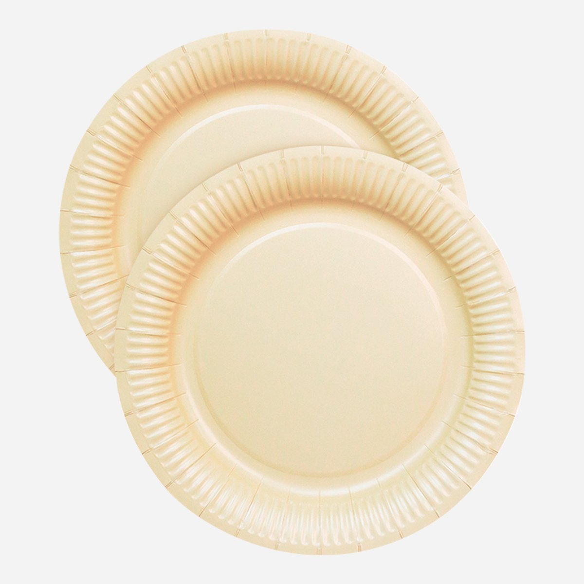 piatti-carta-monocolore-vaniglia-22-cm